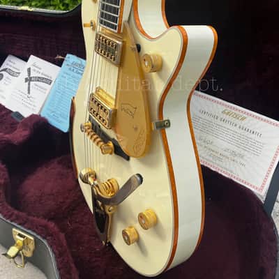 ✮RARE✮SUPERB✮2017 Gretsch G-6134 LTV White Penguin ✮ LACQUER TV JONES ! ✮ COA ✮ AMAZING image 15