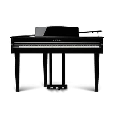 Kawai DG30 88-Key Digital Grand Piano with Responsive Hammer III, Ebony Polish - Open Box Demo Unit image 2