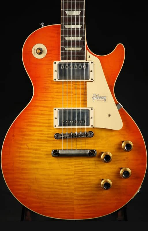 Gibson Custom Shop 60th Anniversary '60 Les Paul Standard Reissue V2 2020 - Orange Lemon Fade image 1