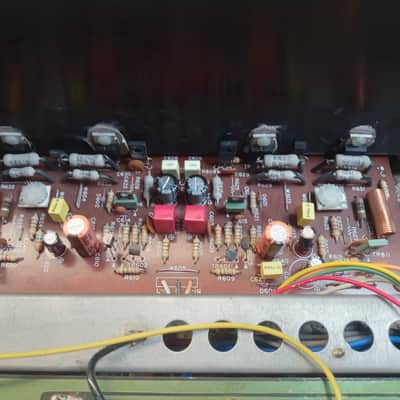 Toshiba SA-420 1976 Silver/Real Walnut Recapped/Serviced with LEDs image 10