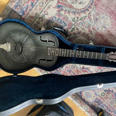 National National NRP B Series 14-Fret Black Rust 2020 - Black Rust image 25