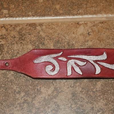 Handmade Vintage leather strap "McDonald" image 4