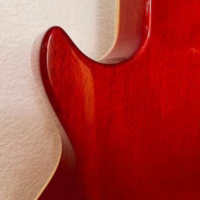 Edwards E-LP-S Les Paul Flamed Maple Top w/Upgrades and Gibson Case 2021 - Cherry Sunburst image 17