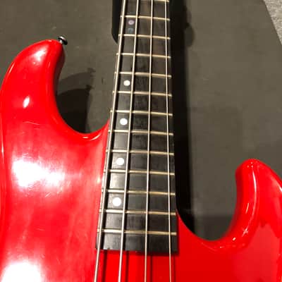RARE 1987 Gibson Bass IV Ferrari Red w/ Original Case image 19
