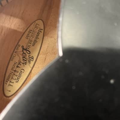 The Loar LH-300-BKM Archtop Acoustic Guitar- Black image 9
