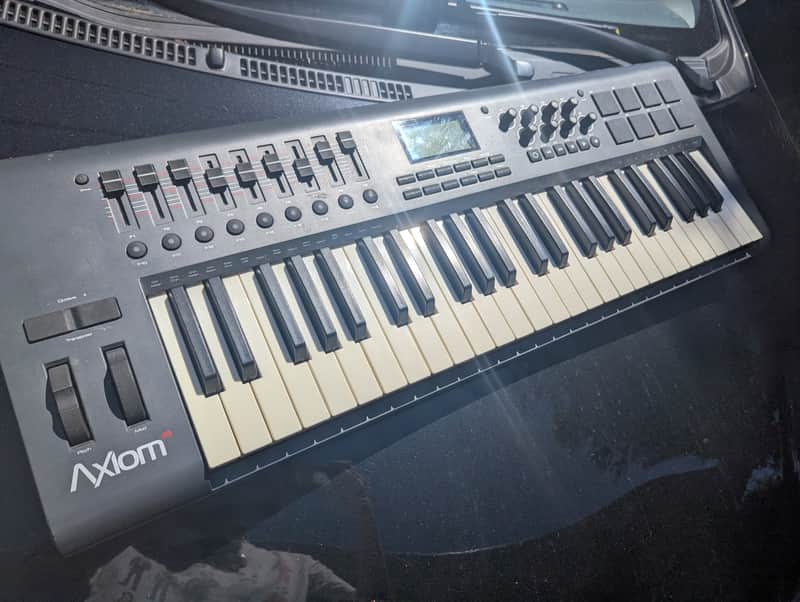 M-Audio Axiom 49 Key USB MIDI Keyboard Controller 2000s - Black image 1