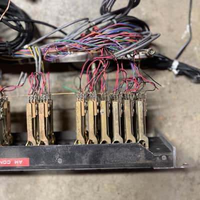 Vintage Longframe TT Bantam Patchbay & Cabling - Recording Studio Broadcast / Military Belden 8451 image 9