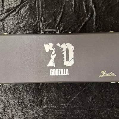 Fender Limited Edition Made in Japan Godzilla Stratocaster Godzilla Black image 13