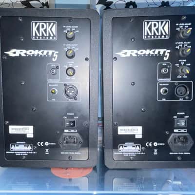 KRK RP-5 Rokit G3 2-Way 5" Active Studio Monitors (Pair) 2014 - 2018 - Black image 2