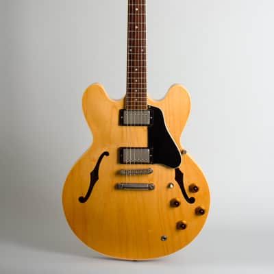 Gibson ES-335 DOT Semi-Hollow Body Electric Guitar (1987), ser. #80747601, black hard shell case. image 1