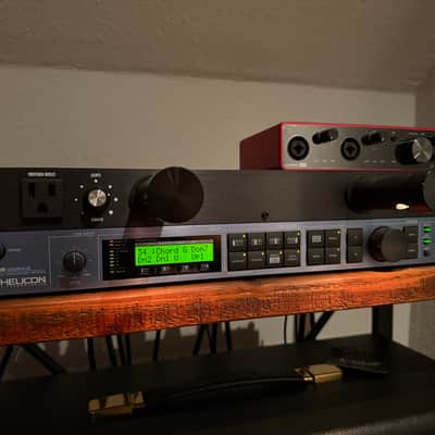 TC Helicon VoiceWorks Plus Vocal Harmonizer / Multi-Effect 2010s - Blue image 2