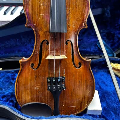 Vintage Antonius Stradiuarius Violin - Cremonensis Faciebat Anno 17 image 2