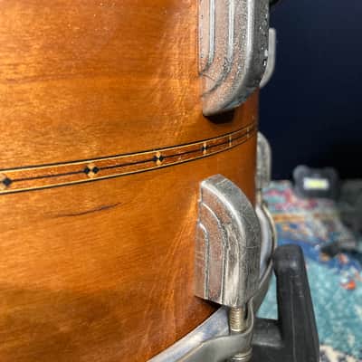 Leedy 6.5x14" Leedy USA Custom Shop / Craviotto Solid Cherry Shell “Relic Series” Snare Drum 2008 #2 of 3!! image 14