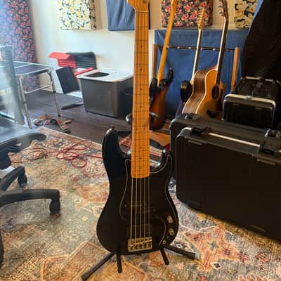 Fender American Standard Precision Bass V with Maple Fretboard 2008 - 2016 - Black