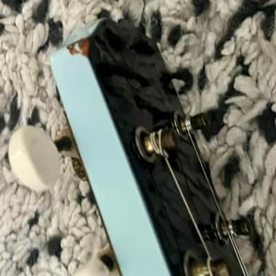 1963 Gibson Melody Maker Refinished Brazilian Rosewood Pelham Blue image 24