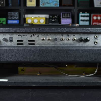 Bogner Shiva EL34 2-Channel 80-Watt Guitar Amp Head 2010s - Black with Green Back Panel image 6