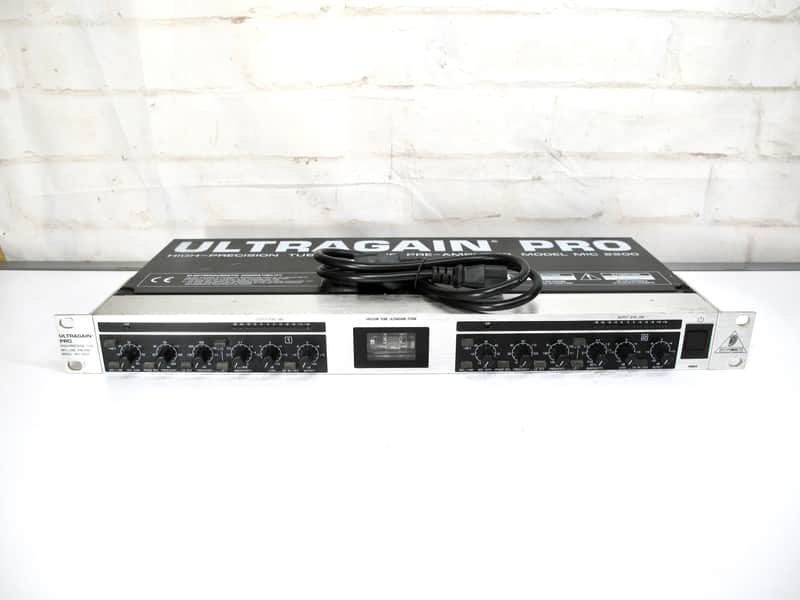Behringer MIC 2200 ULTRAGAIN PRO High-Precision Tube Mic/Line Pre