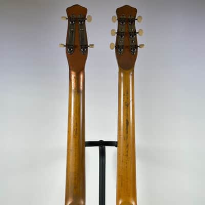 1959 (First Year) Danelectro Vintage 3923 Semi-Hollowbody Guitar / Bass Doubleneck w/ Case image 21