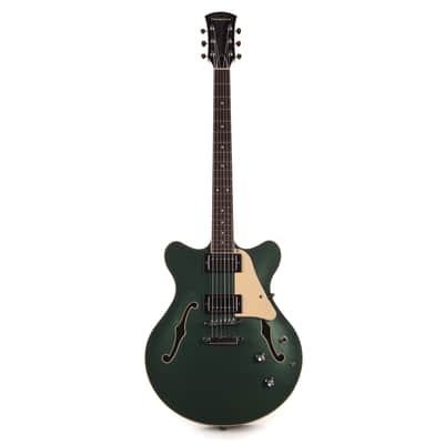 Orangewood Clementine Double Cutaway Chambered Electric Guitar Evergreen image 4