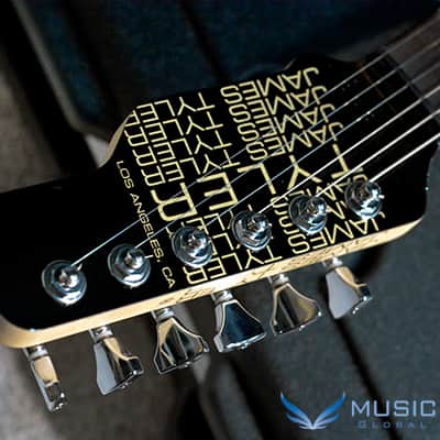 James Tyler Japan Studio Elite HD SSH Mahogany Flame-Tobacco Sunburst image 5