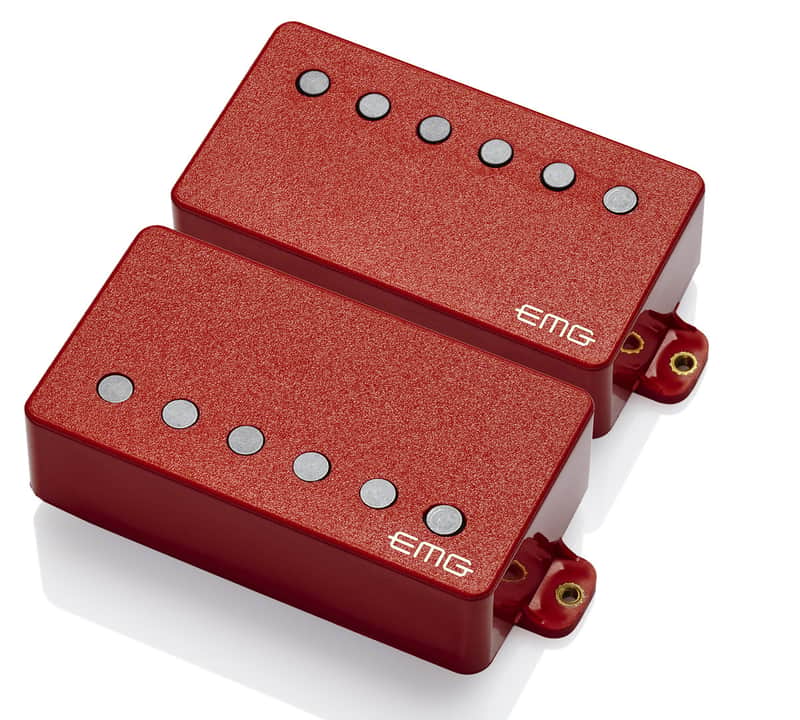 EMG 57/66-R Active Solderless Alnico V Humbucker Set image 1