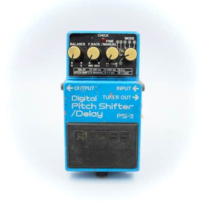 BOSS Digital Pitch Shifter/Delay　PS-2 Boss PS-2 Digital Pitch Shifter / Delay - Pedal of the Day