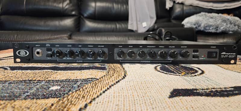 Ampeg SVP-BSP Preamp 2000s - Black image 1
