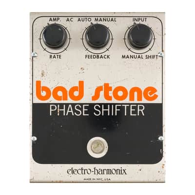 ギター electro-harmonix bad stone phase shifter Electro-Harmonix Bad Stone Analog Phase Shifter 1970s | Reverb