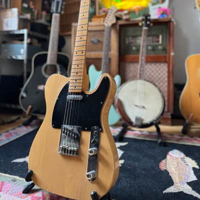 Lotus Telecaster Copy 1980s - Transparent Butterscotch image 2