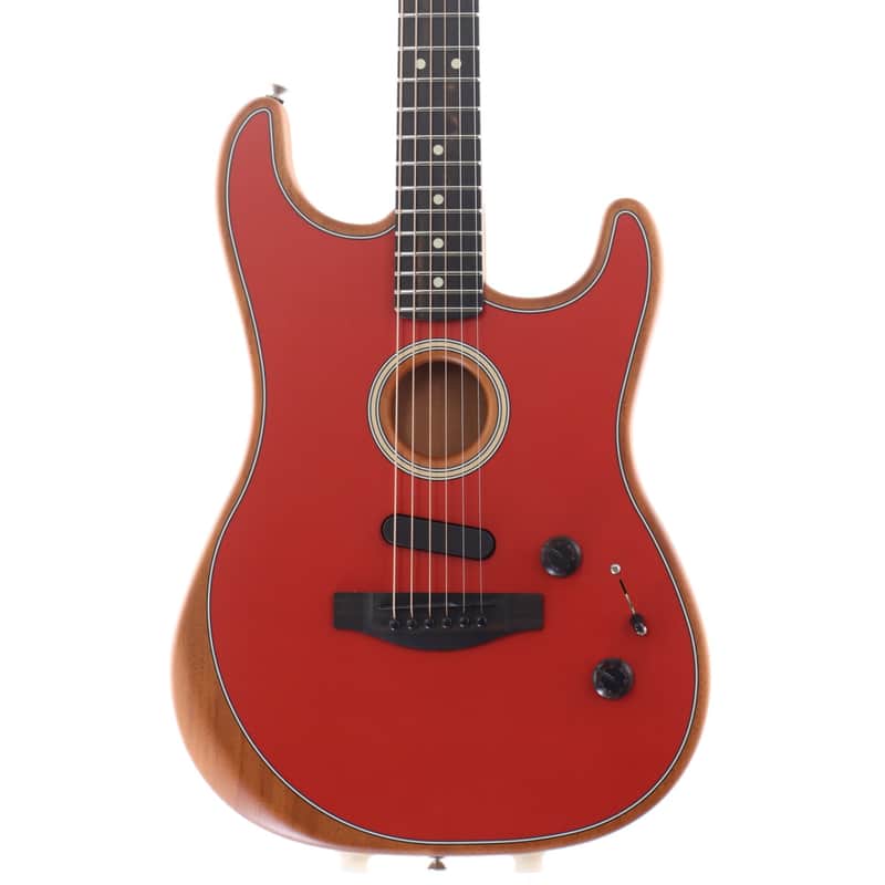 FENDER USA American Acoustasonic Stratocaster Dakota Red [US222808A] (08/13)