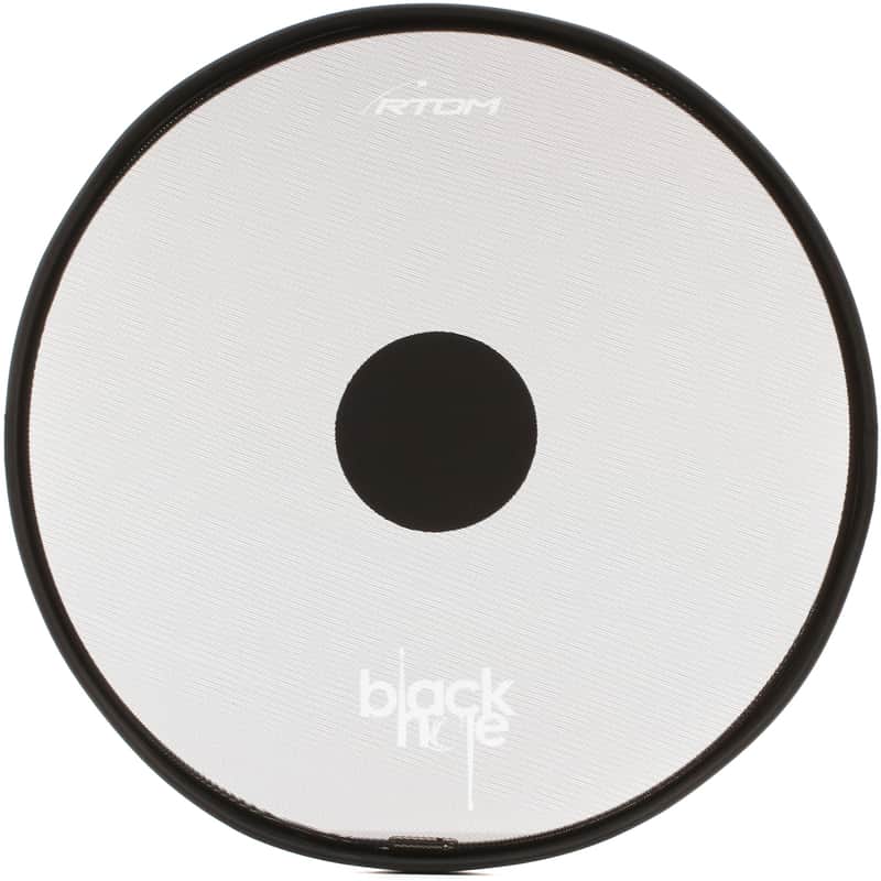RTOM Black Hole Snap-on Mesh Practice Pad - 16-inch image 1
