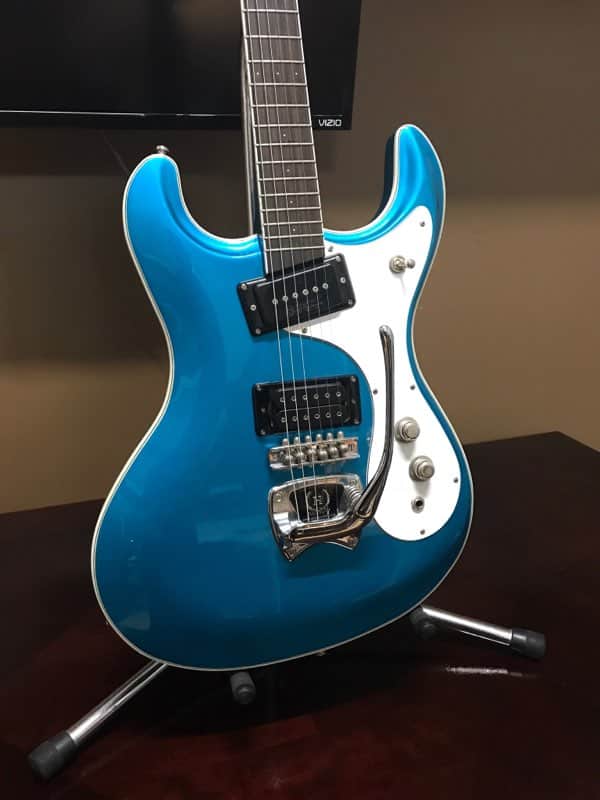 Hallmark Custom 60 Mosrite Clone Candy Blue image 1