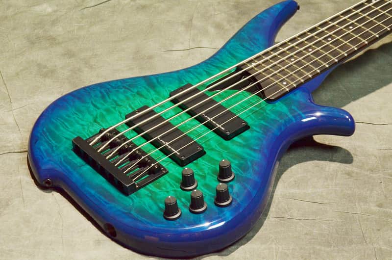 Tune TWB-6 EX Quilted Maple Top Blue Green Burst -Free Shipping* image 1