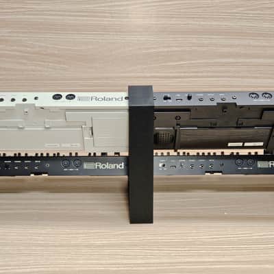 The Analog Source 2 Tier Quad Synth Desktop Mounting Stand For Roland Boutique Series A-05 D-05 SH-01A TB-03 Bassline Synthesizers image 8