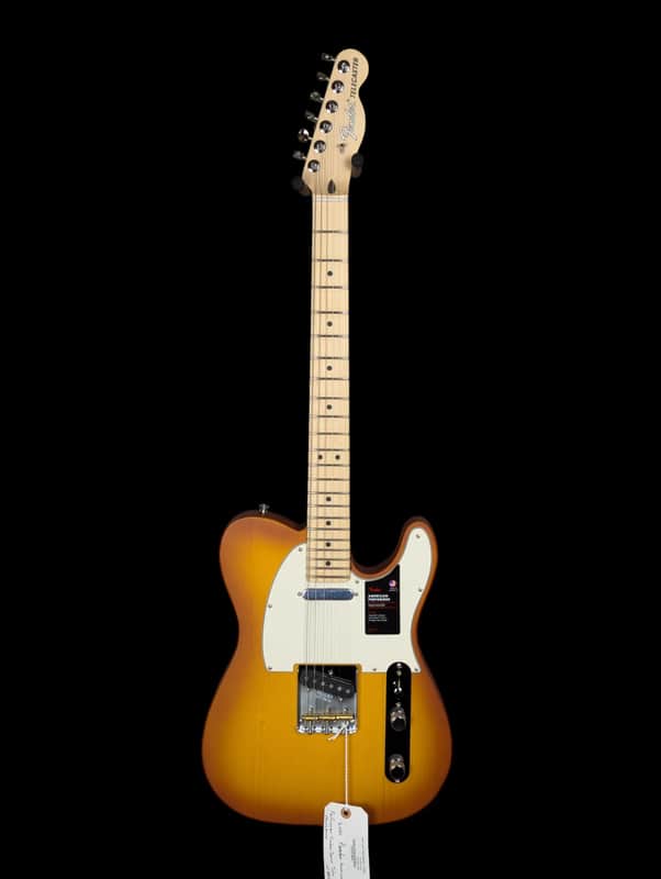 Fender Limited Edition American Performer Telecaster- Timber Series 2024 - Honey Burst image 1