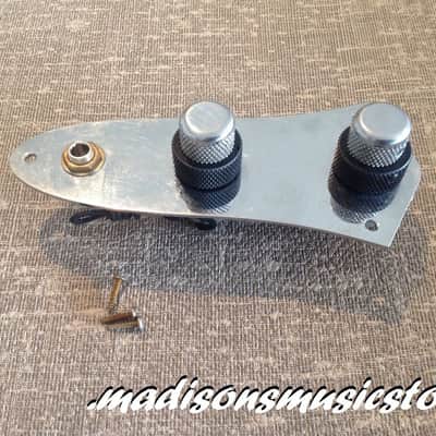 Genuine AGED Fender Pre Wired 3 Hole Stack Knob Jazz Bass Control Harness PIO's image 1