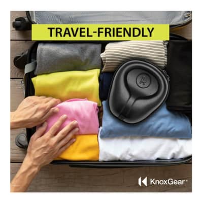Knox Gear Large Headphone Case with EVA Hard Shell image 6