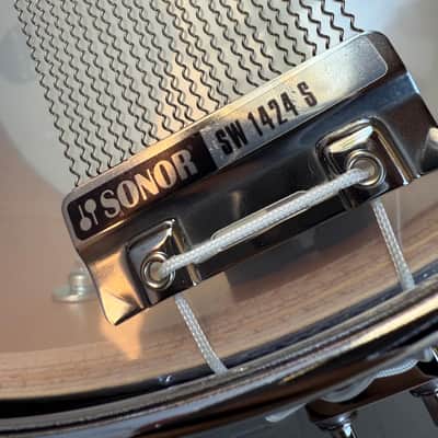 SONOR Vintage Series 6.5x14" Snare Drum in Rosewood Semi-Gloss Veneer (Rm4) image 11