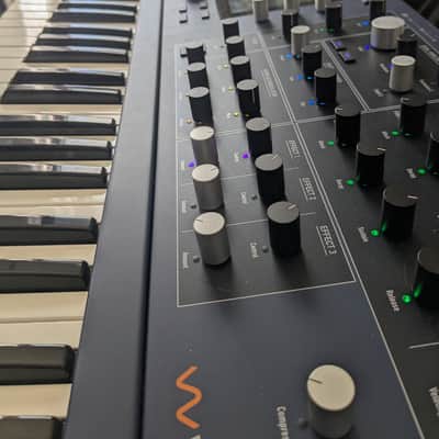 Waldorf Quantum MK2 61-Key Hybrid Synthesizer 2023 - Present - Blue image 4
