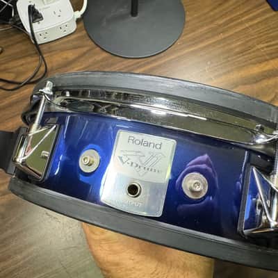 Roland PD-120 12" Dual Trigger Mesh Head V-Drum Trigger Pad - Blue - ZR39038 image 8