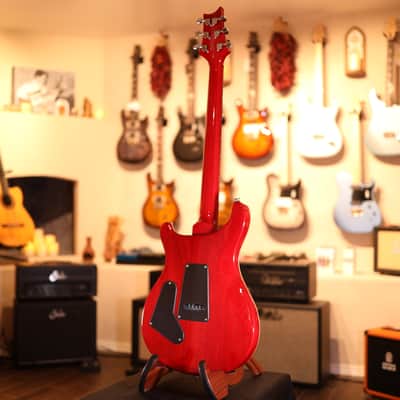 PRS SE Custom 24-08 Electric Guitar - Charcoal Cherry Burst 4094 image 12