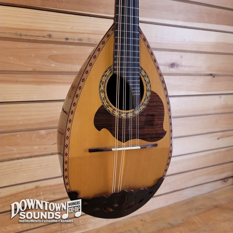 1970s Made in Japan Conqueror CM-815 Bowl-Back Mandolin with Hard Case - Natural, 1lbs 9oz image 1