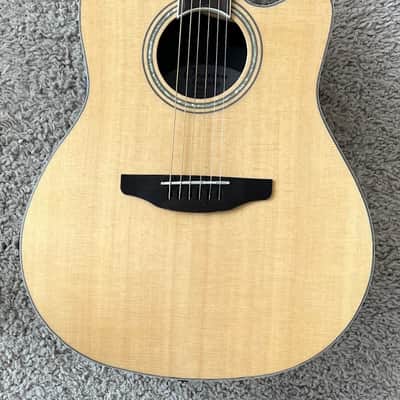 Ovation Celebrity Traditional Mid-Depth Acoustic Electric Guitar CS24-4 -Natural image 3