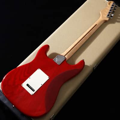 FENDER CUSTOM SHOP Custom Deluxe Stratocaster with Flame Maple Top, HSS, Candy Red [7586] (03/23) image 6