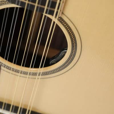 James Goodall Guitars TRD-CL12-7116 Left Handed Dreadnought single cut Owned by Seal image 12