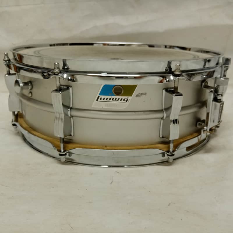*Ludwig 14x5"Acrolite Snare Drum B/O Baked Aluminum Shell 8-Lug Vintage 70s #404 image 1
