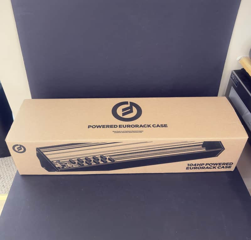 Moog 104HP Powered Eurorack Case 2022 - Present - Black image 1