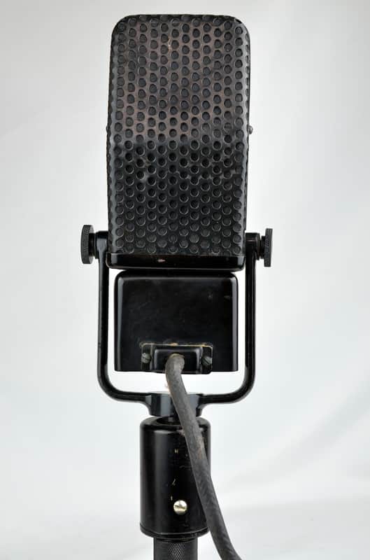 RCA 44 licensed Toshiba 'A' type マイク 黒 Vintage Toshiba Type A Ribbon Microphone RCA 44A Clone 1946 year