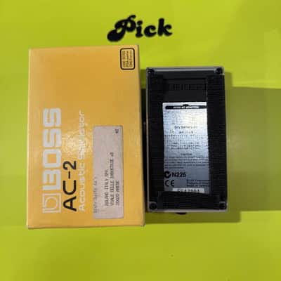 Boss AC-2 Acoustic Simulator (Silver Label) 1997 - 2006 - Yellow image 2
