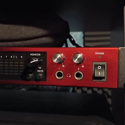 Focusrite Clarett+ 8Pre USB-C Audio Interface 2021 - Present - Red image 2